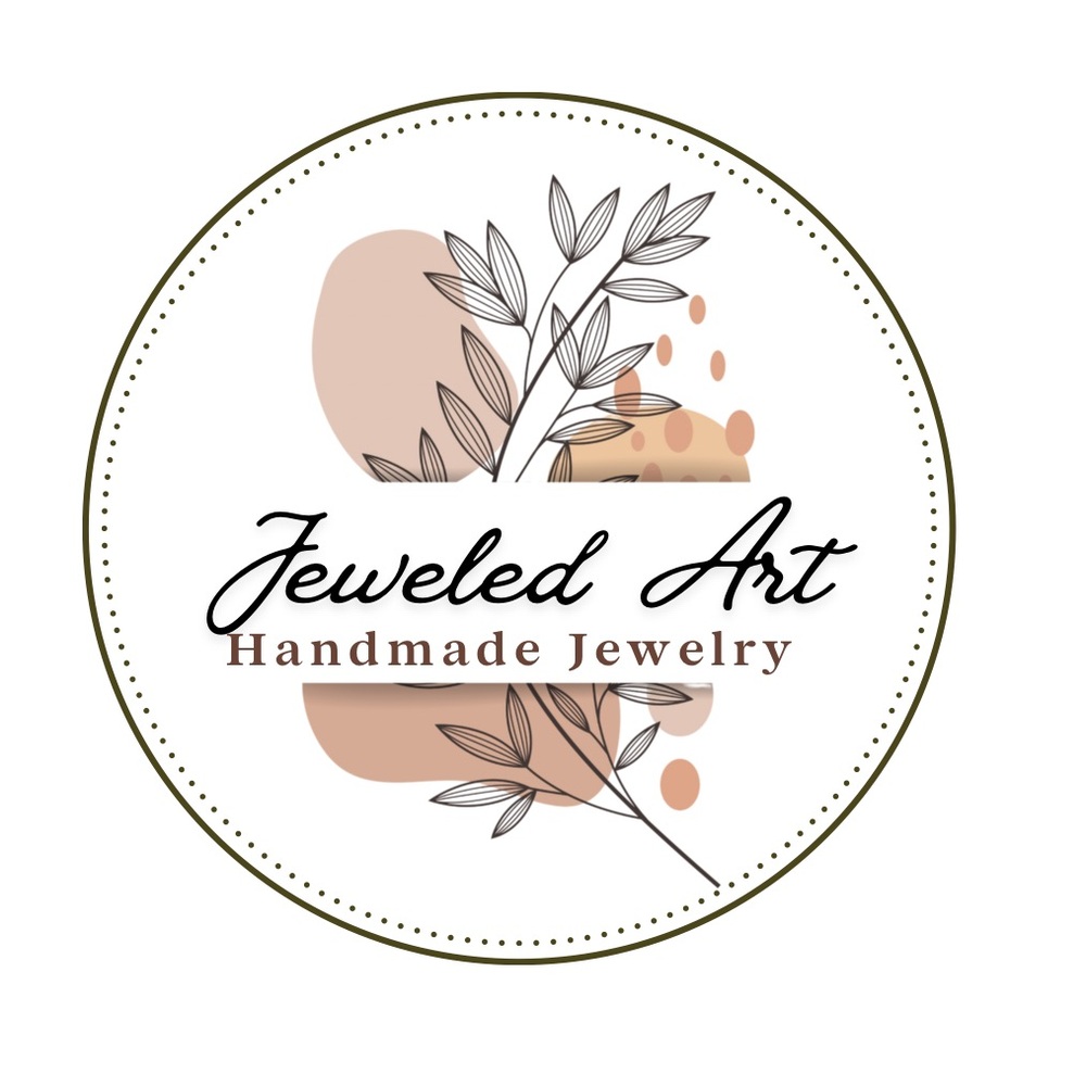 Jeweled Art Hand Painted Wood Engraved Bunny Stud Earrings - Picture 2 of 2